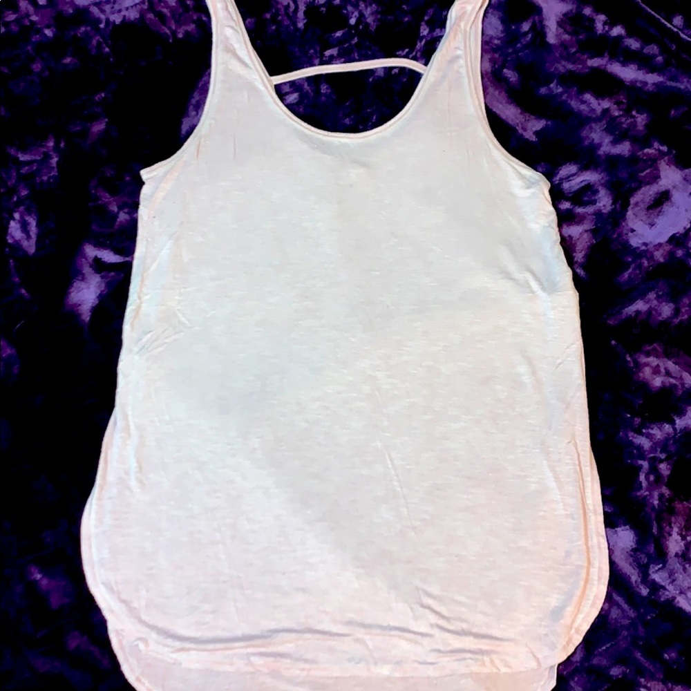 Women’s pale pink tunic tank XL